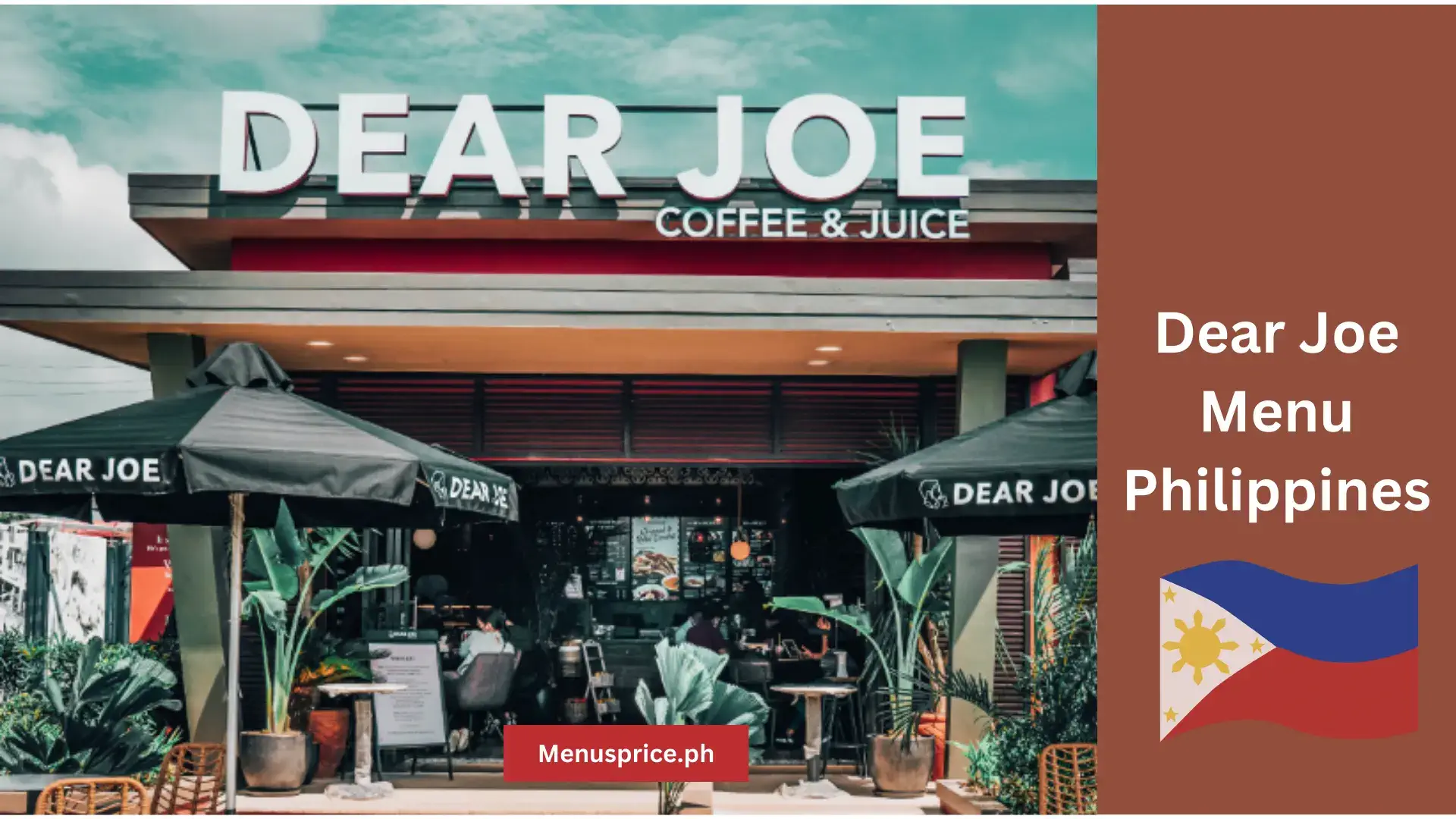 Dear Joe Menu Philippines